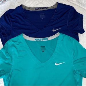 Bundle of Nike Pro Tops/Shirts